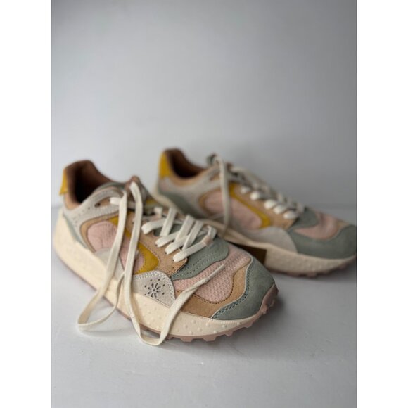 NEW Flower Mountain Sneakers Leather US 8 EU 39 UK 5.5 - Picture 4 of 9